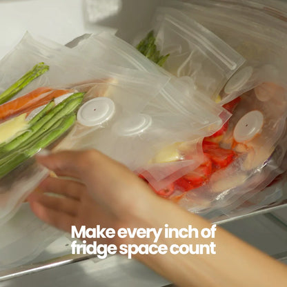 Reusable Vacuum Bags (45 Bags)