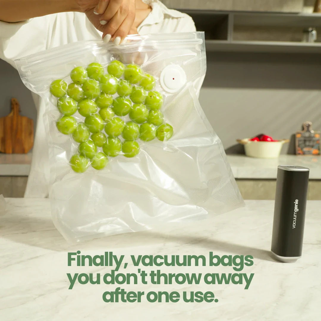 Reusable Vacuum Bags (15 Bags)